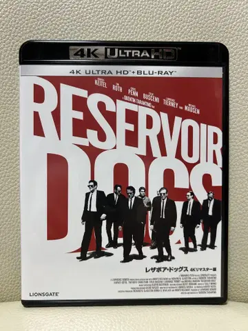 구하기 어려움 레저버 도그스 4K 리마스터판 UHD + Blu-ray