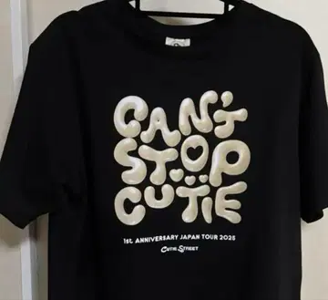 CUTIE STREET 투어 T셔츠 2025 즉시 구매 당일 발송