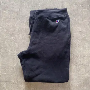 챔피언 스웨트 팬츠 조거 팬츠 블랙 XXL 남성용