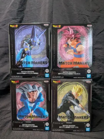 드래곤볼 MATCH MAKERS 전 4점 SET [새상품/미개봉품]
