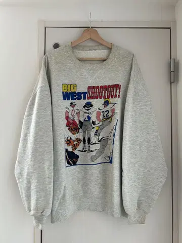 [ vintage ] russel athletic v자 가제트 맨투맨