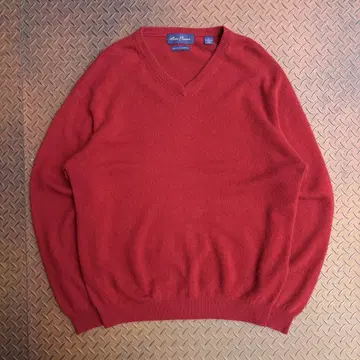 U.S.VINTAGE 90-00s V넥 캐시미어 니트 티셔츠 XL