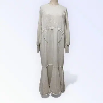 Bab 맨투맨 머메이드 롱 원피스