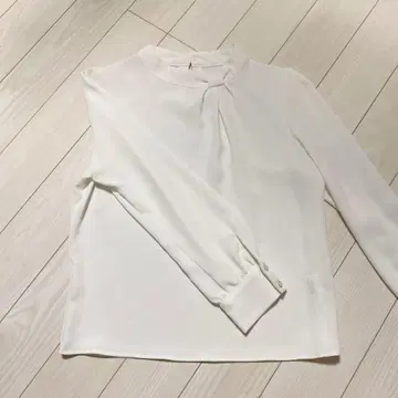 프로포션 바디 드레싱 옷깃 리본 블라우스