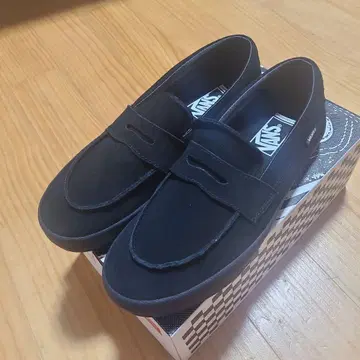 Vans 스케이트 로퍼 스웨이드 블랙 27cm 프로 모델 즉시 완판