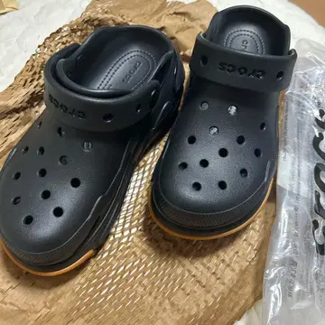 Crocs 블랙 사보 클로그 샌들