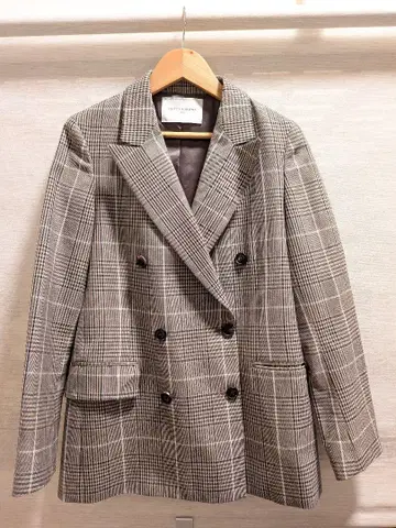 UNITED ARROWS 체크 테일러드 자켓 새상품급