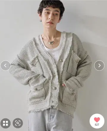 윔 가젯 TWEEDY 니트 자켓 2