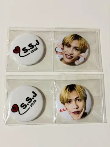S.S.J 2025 도쿄 배지 세트 시손 준
