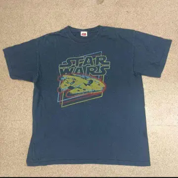00년대 빈티지 STAR WARS 스타 워즈 밀레니엄 팔콘 T셔츠