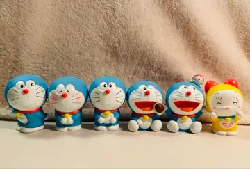 [ 6종 컴프 ] 도라에몽 소프트 비닐 마스코트 50th 한정판