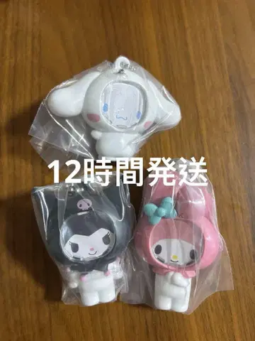 산리오 캐릭터즈 사진 프레임 마스코트 세트 반다이 가샤폰