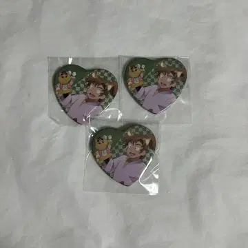 닌타마 란타로 젠포지 잇사쿠 난자타운 하트 캔뱃지