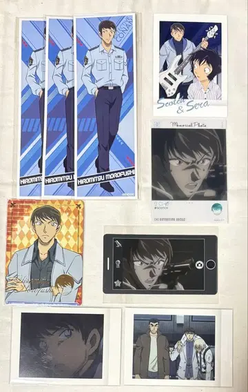 명탐정 코난 모로후시 히로미츠 파샤코레 에모카 스티커