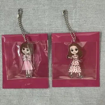 마츠다 세이코 콘서트 투어 아크릴 키링 2개 세트