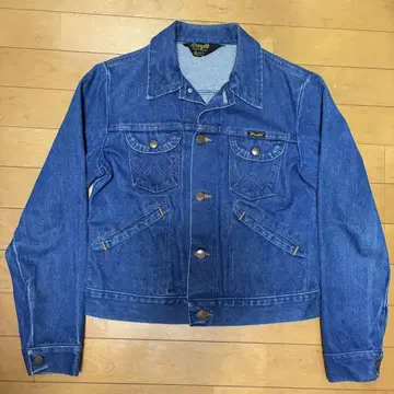 [다크 네이비] 80s Wrangler 126MJ 데님 자켓 삼각형 택
