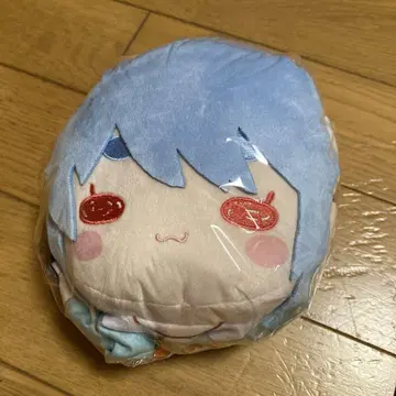 봉제 인형 마스코트 파란 머리 캐릭터