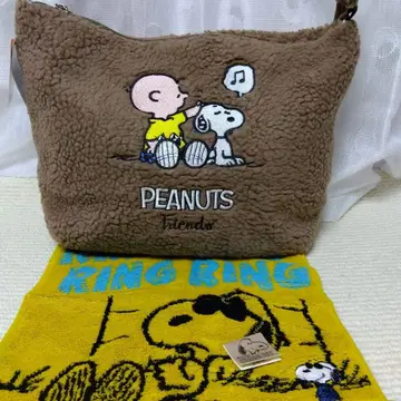 PEANUTS 보아 토트백