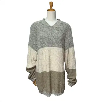 MEN'S TENORAS Gradation shaggy knit