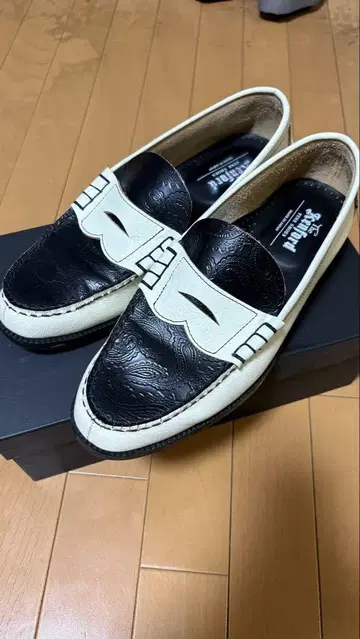 27cm 켄포드 로퍼 페이즐리 무늬