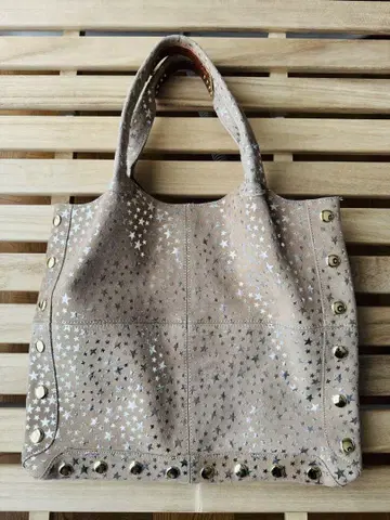 TOPKAPI 탑카피 스웨이드 소재 별 패턴 백