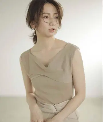FRAY I.D 아지메 컬러 니트 BEG