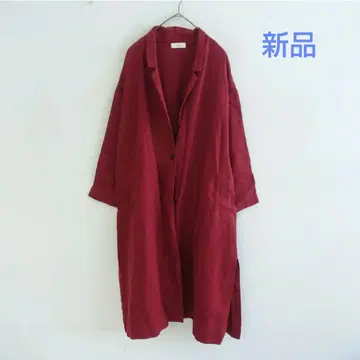 새상품 tukuroi SUNVALLEY 린넨 롱 코트 가디건