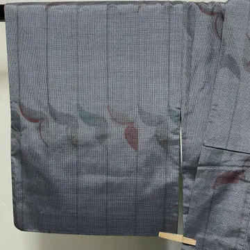 C703 순수 실크 이중 기모노  기모노