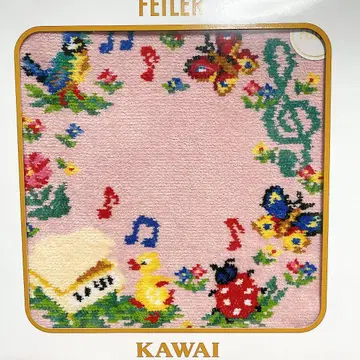 페일러 FEILER KAWAI meets HEIDI 손수건 핑크