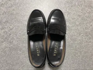 HARUTA 블랙 로퍼