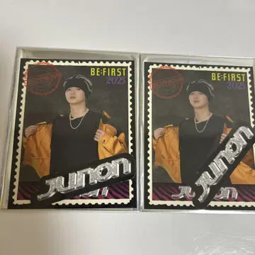 BE:FIRST 준논 스티커 GRIT 2개 세트