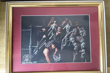 신일본 프로레슬링 WARDOGS 사인입 포트레이트