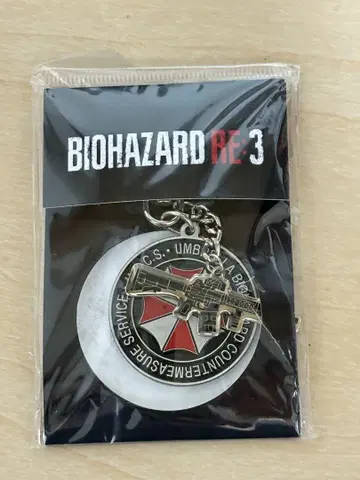 BIOHAZARD RE:3 UBCS 키링