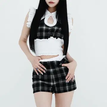 kisstheclub bare frill 셋업
