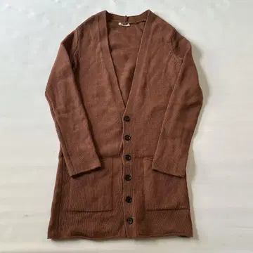 오라리 메리노울 롱 가디건 일본제 사이즈 1