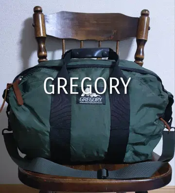 [ GREGORY 그레고리 ] 보스턴백 S사이즈 대용량 단종 레어