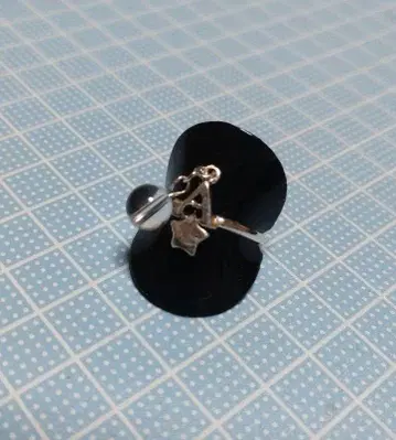 [ 특가 ] 핸드메이드 일점물 캐주얼 실버(순은) 반지 14호