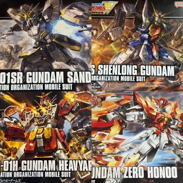 HG 1/144 산드로크 &, 헤비 암즈, 셴롱, 불꽃 세트