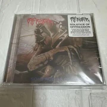 OPPRESSOR CD 데스 메탈!