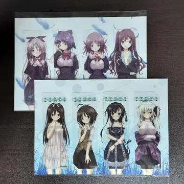 2매 세트 퍼플 소프트웨어 Purple software 책갈피