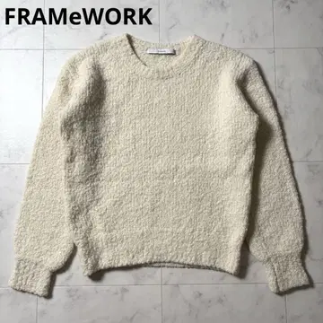 FRAMeWORK 복슬복슬 풀오버 알파카 혼방 니트 스웨터