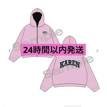 FRUITS ZIPPER 마츠모토 카렌 후드티