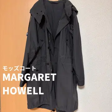 MARGARET HOWELL 모즈 코트 블랙