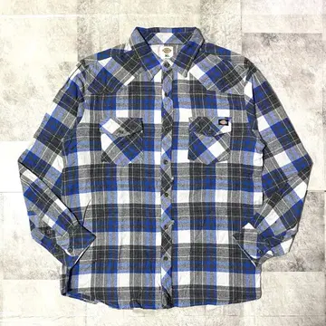 00s Dickies 디키즈 플란넬 셔츠 라이트 플란넬 좋은 배색