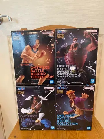 원피스 흰 수염 해적단 배틀 레코드 컬렉션 4체 세트