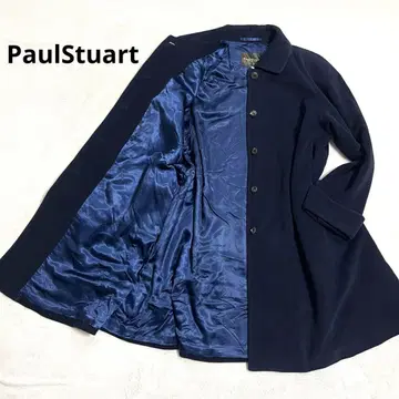 767 PaulStuart 폴 스튜어트 스텐카라 코트 네이비