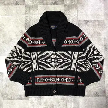PENDLETON 펜들턴 니트 가디건 블랙 L 사이즈