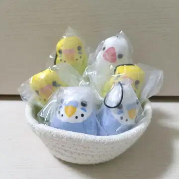 피곤할 땐 문조 주물럭 마스코트 3종