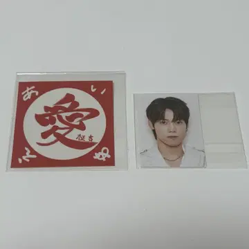 INI 기무라 마사야 XQUARE 캡슐 토이 ID 사진 스티커