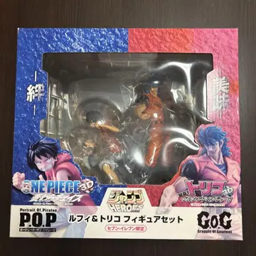 세븐일레븐 한정판 ONE PIECE 루피 & 트리코 피규어 세트